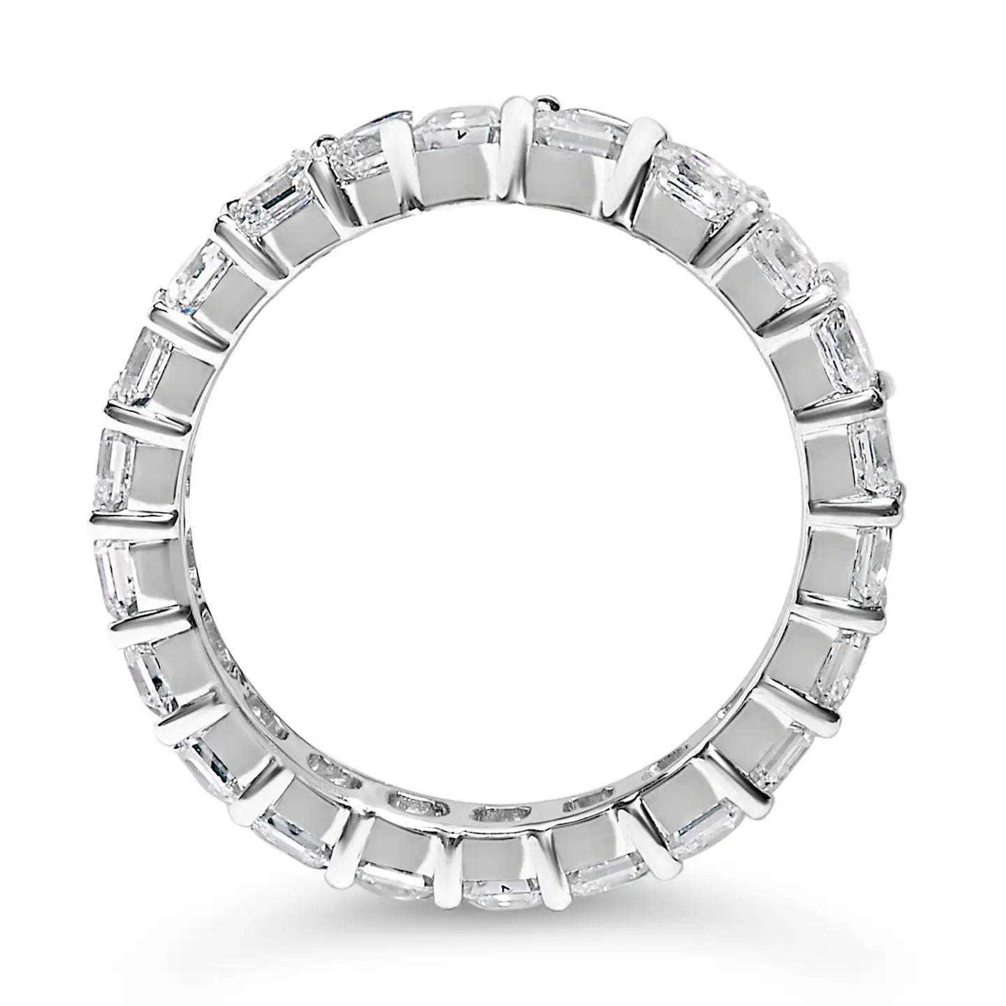 14K Gold 2 1/3 Lab Grown Diamond Eternity Band Ring