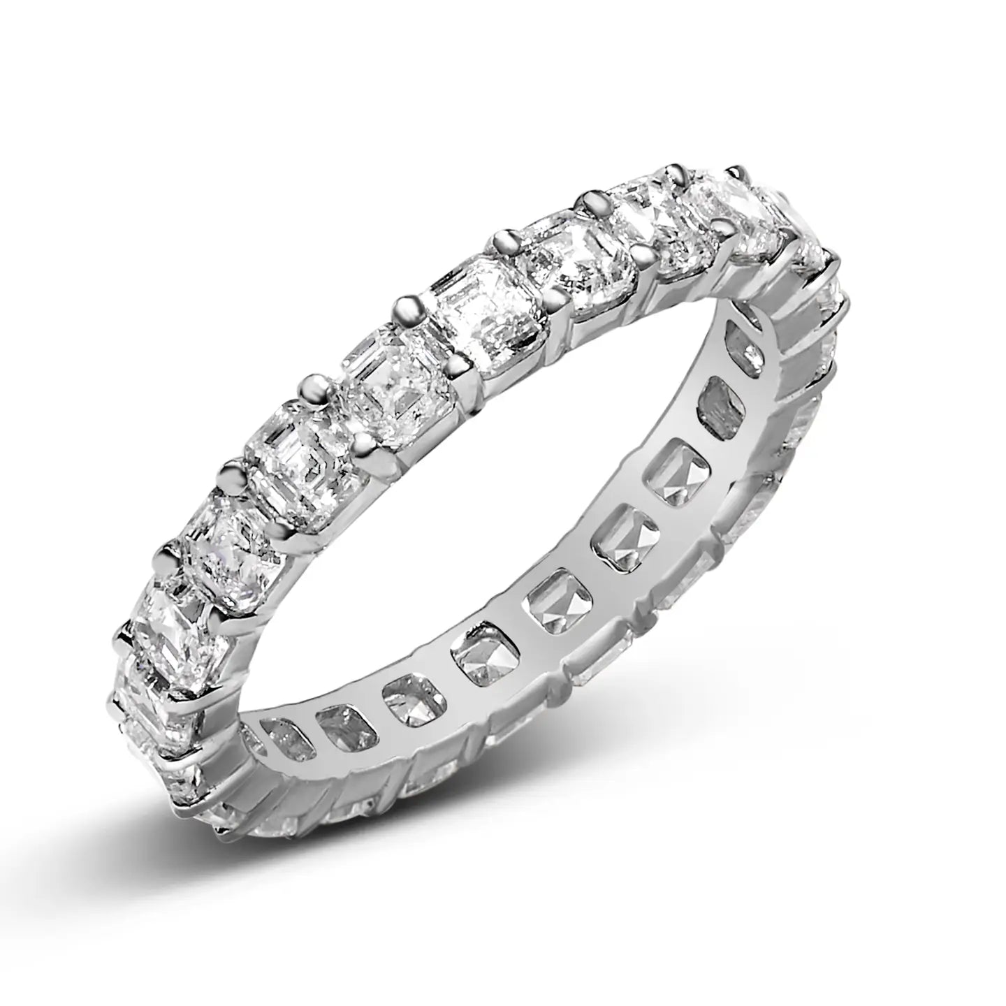 14K Gold 2 1/3 Lab Grown Diamond Eternity Band Ring